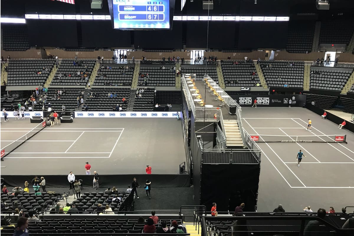 Cancha doble: así se puede seguir el New York Open
