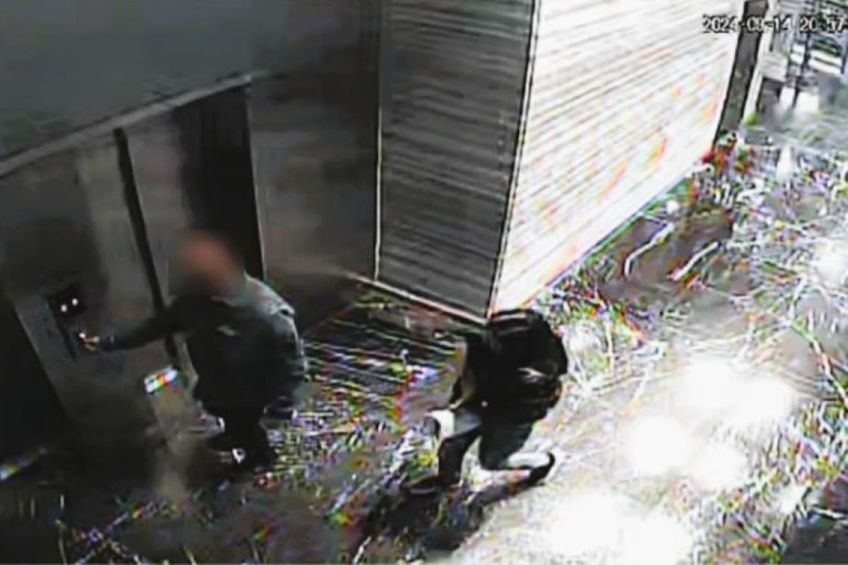 "Cande" junto al turista al que drogó y robó