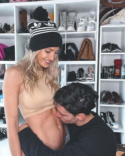 Cande Ruggeri y su novio esperan su primera hija juntos (Foto: Instagram @caleruggeri)