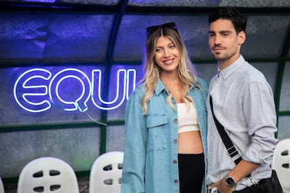 Cande Ruggeri y su pareja, Nico Maccari.