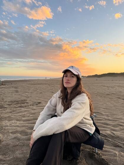 Cande Vetrano disfrutó de unos días de playa en familia (Foto: Instagram @candelivetrano)