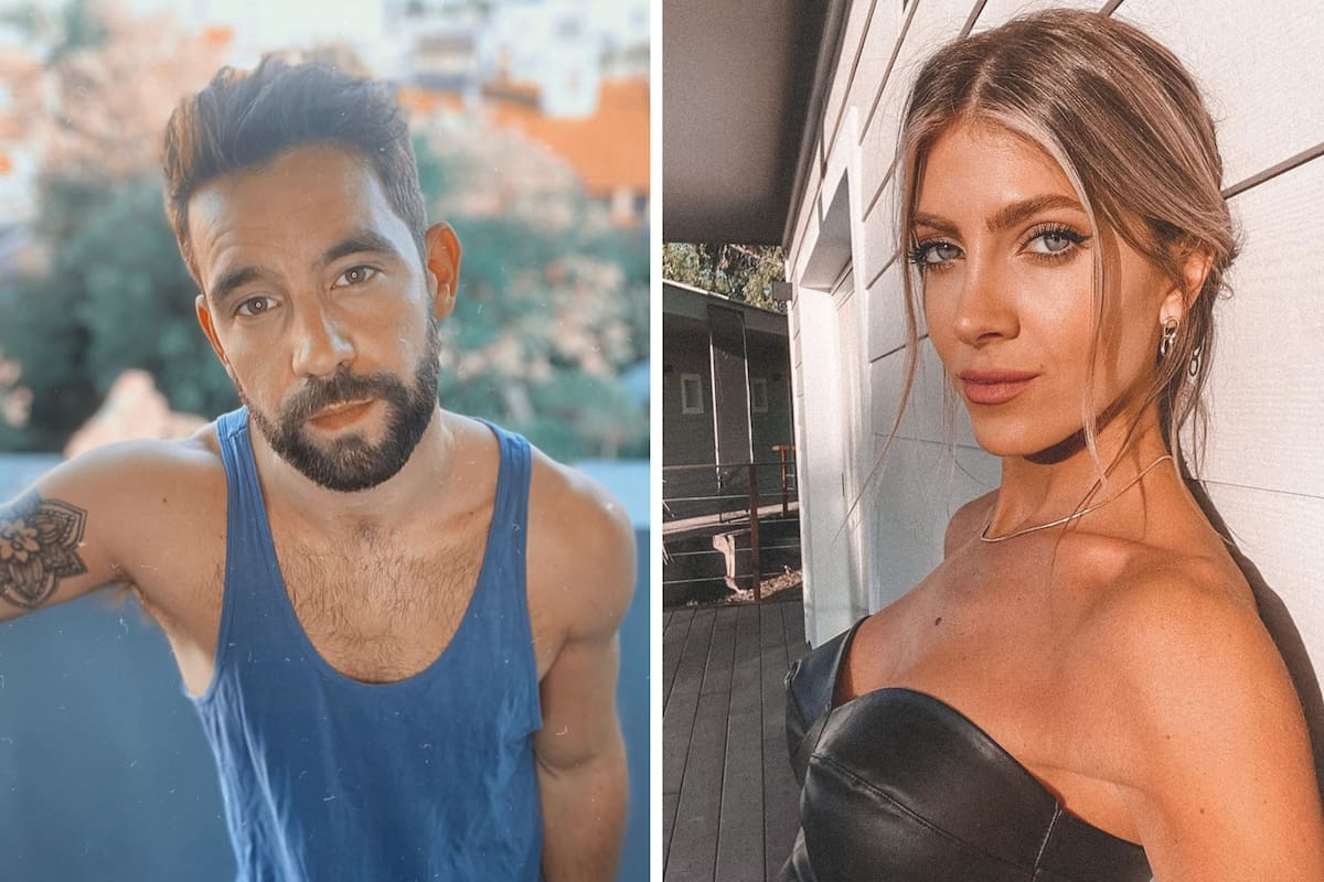 Candela Ruggeri mandó al frente a Cachete Sierra por haberla dejado por teléfono y el actor le contestó