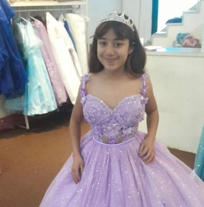 Candela se estaba preparando para su fiesta de 15