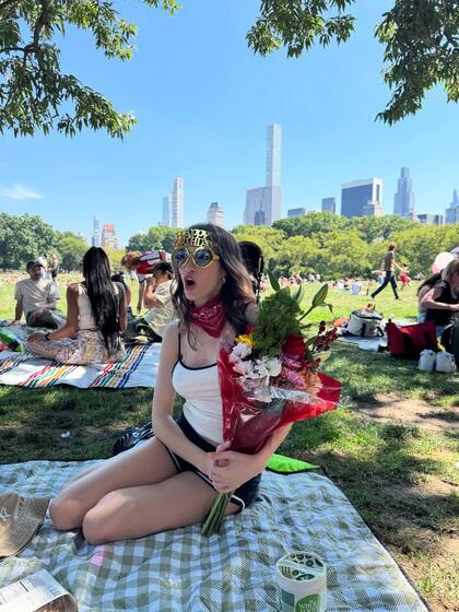 Candela Vetrano celebró su cumpleaños 34 en Nueva York junto a Andrés Gil y su hijo (Foto: Instagram @andresgill)