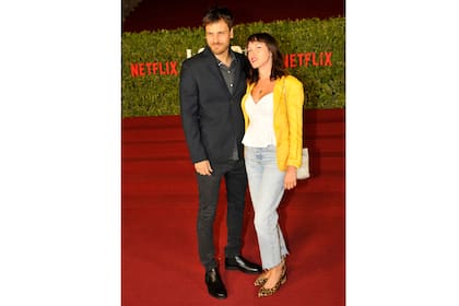 Candela Vetrano junto a su novio, también actor, Andrés Gil