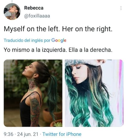 La modelo Rebecca Fox descargó su enojo contra Cande Tinelli en Twitter