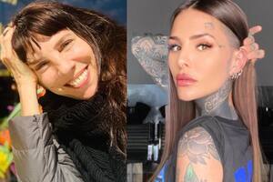 Candelaria Tinelli le hizo un puntual pedido a la expareja de su padre (Foto Instagram @mariapaularobles314 / @candelariatinelli)