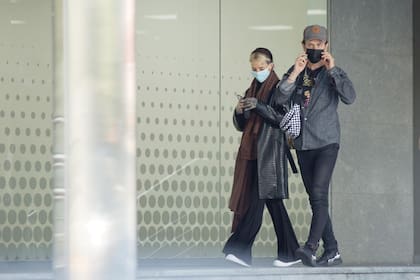 Candelaria Tinelli y Coti Sorokin visitaron juntos a Soledad Aquino