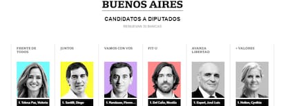 Candidatos y candidatas camino al Congreso