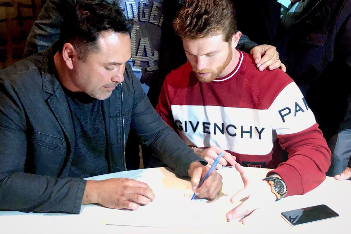 Canelo Álvarez el boxeador mejor pago de la historia