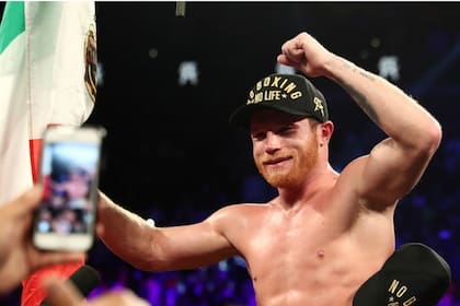 Canelo Álvarez, en lo más alto de su carrera.