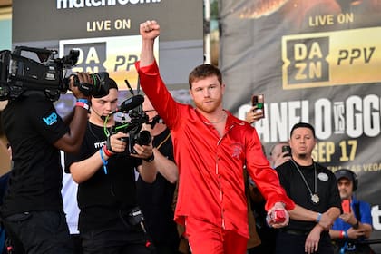 Canelo Alvarez es el favorito para esta noche en Las Vegas