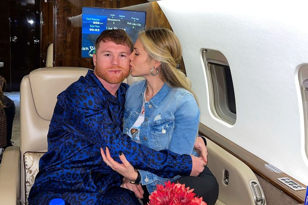 Canelo Álvarez y su esposa Fernanda Gómez celebraron un año de matrimonio en un impresionante destino en Europa.