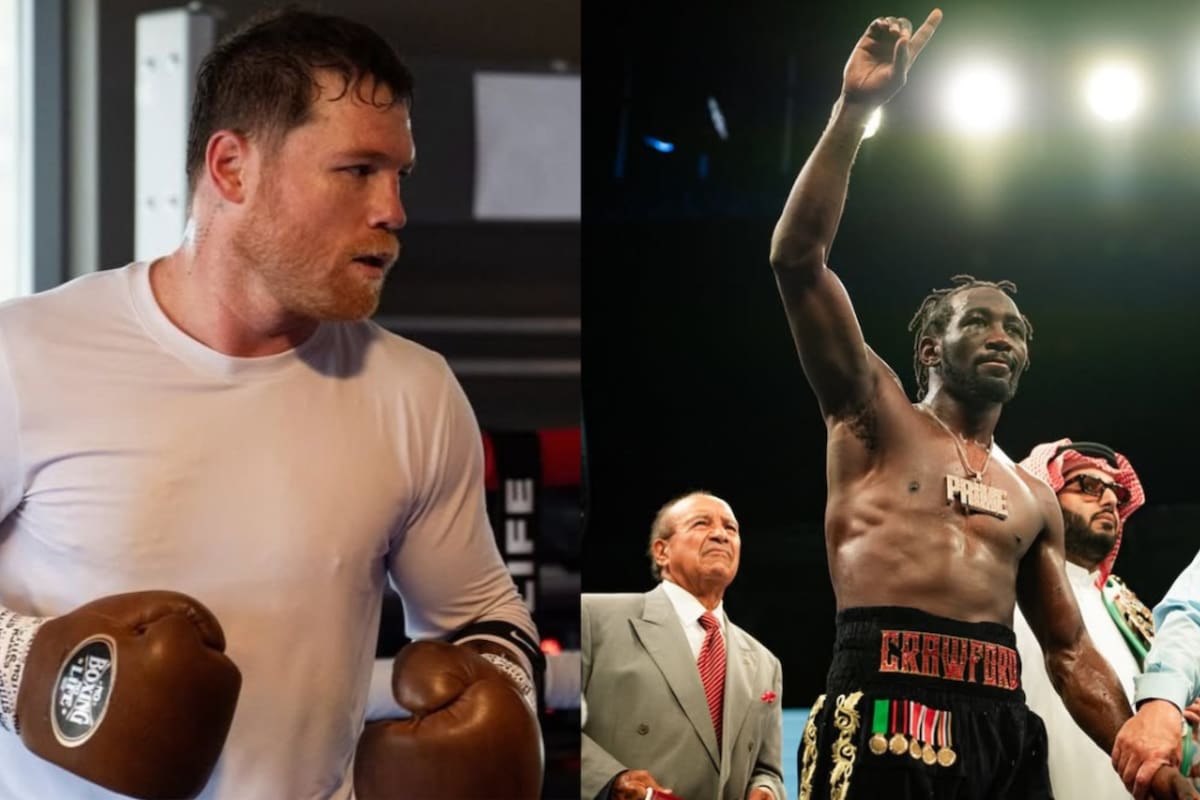 Canelo Álvarez y Terence Crawford buscan llevarse cuatro títulos a casa (Instagram/@canelo/@tbudcrawford)
