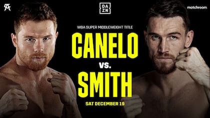 Canelo vs. Smith, una de las peleas que podrá ver el público argentino pagando unos dólares.