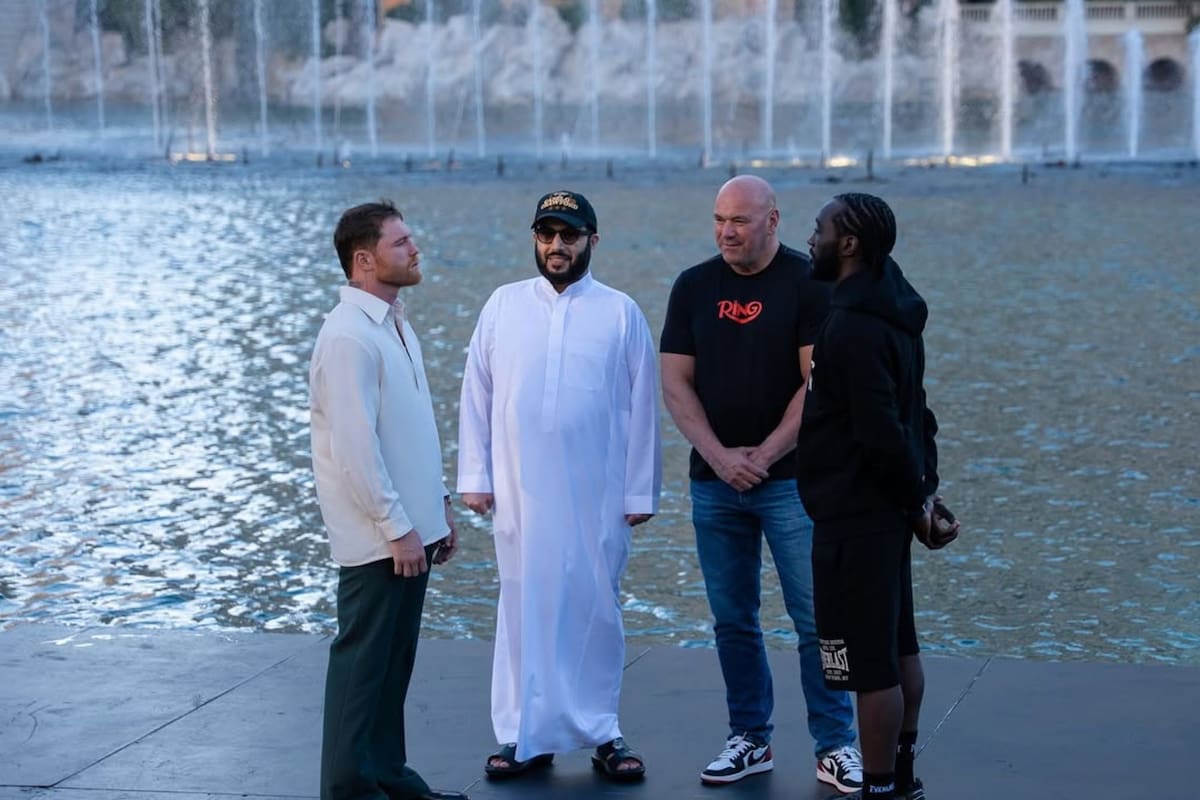 "Canelo" ya está en Las Vegas para enfrentar a Crawford (Instagram @canelo)