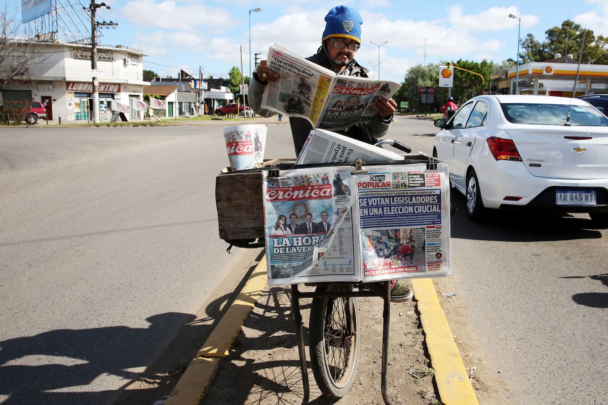 Canillita en Florencio Varela