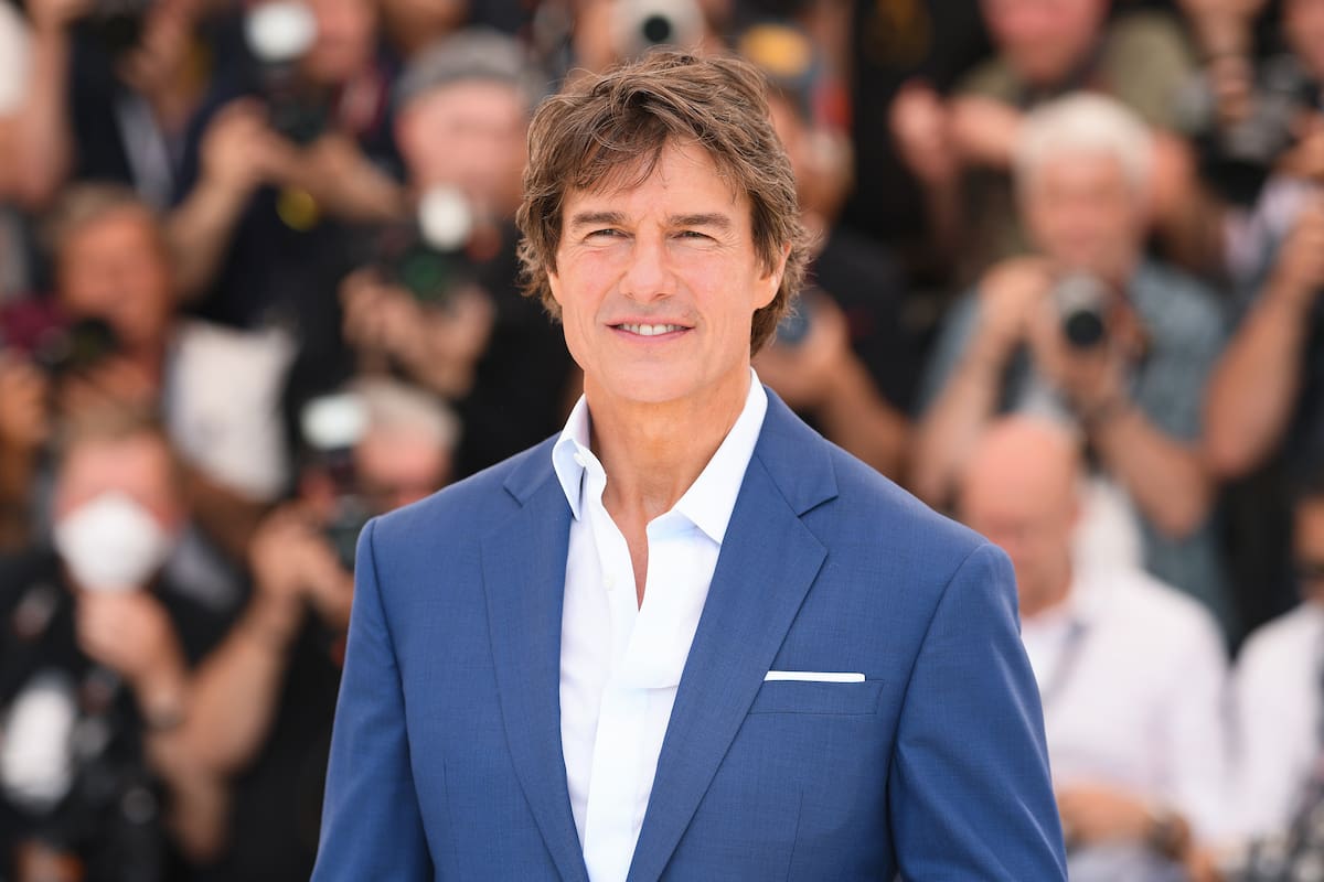 Tom Cruise en su arribo a Cannes