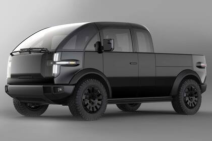Canoo Pickup. Un diseño que busca máxima practicidad; 600 HP, 746 Nm y 322 km de rango
