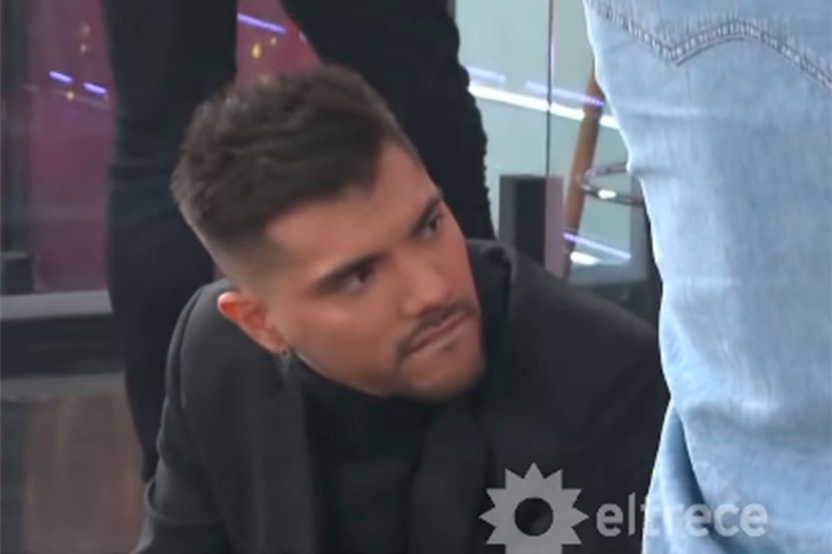 Cantando 2020: el enojo de Tyago Griffo con su madre, Gladys "La Bomba Tucumana", durante un corte