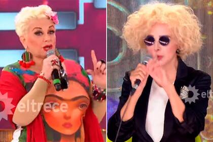 Cantando 2020: el inesperado cruce entre Carmen Barbieri y Nacha Guevara
