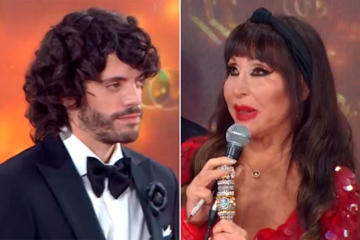 Cantando 2020: la lapidaria crítica de Moria Casán para Cande Molfese y Federico Salles