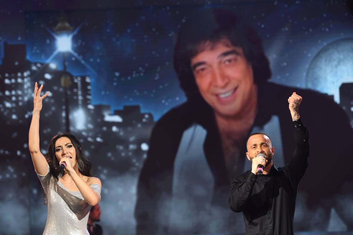 Cantando 2020: Martín Baclini homenajeó a Cacho Castaña y Nacha Guevara lo destrozó