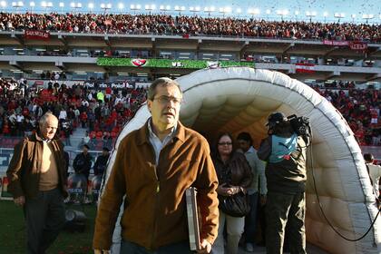 Cantero, en sus tiempos como presidente del club