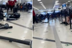 Caos en el Aeropuerto de Atlanta.