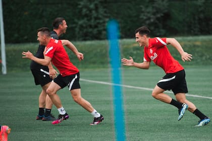 Capaldo ya se entrena en su primer paso por el fútbol europeo