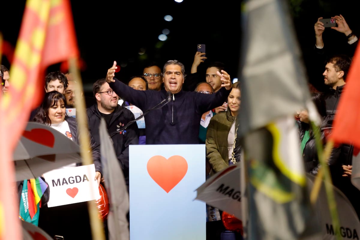 Capitanich, en su cierre de campaña, en Barranqueras