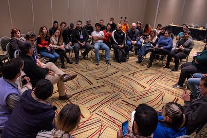 Capitanich en un encuentro con militantes