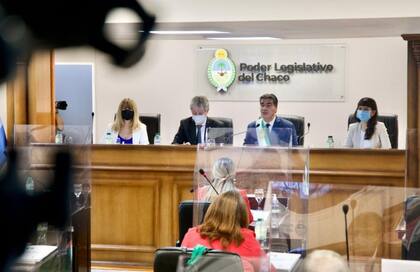 Capitanich prometió una fuerte inversión en obra pública.