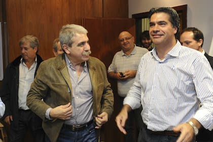 Capitanich recibió las visitas de Aníbal, Randazzo y Domínguez