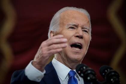 Joe Biden, presidente norteamericano (Photo by Drew Angerer / POOL / AFP)