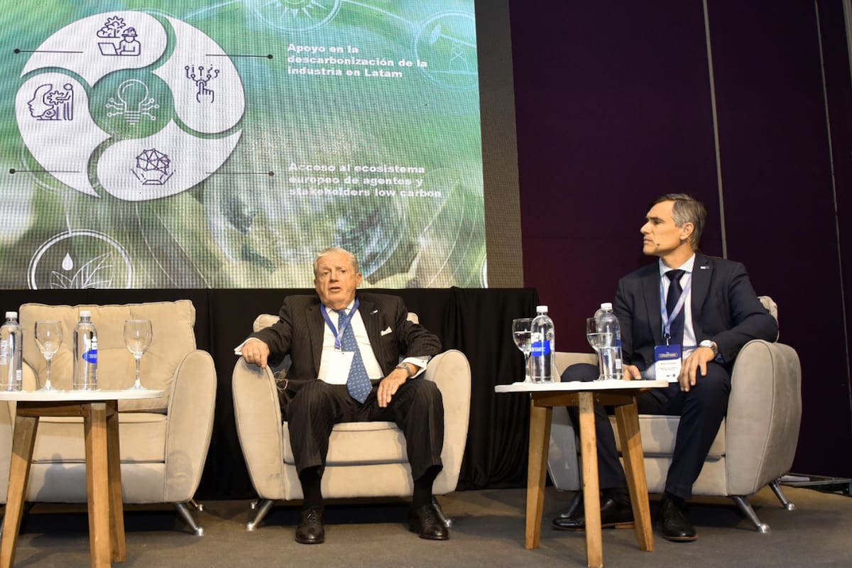 Caprile y González en el encuentro de la UE