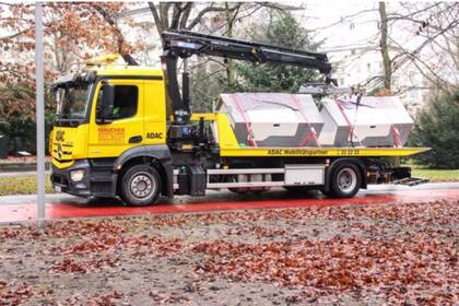 Los refugios están instalados en parques