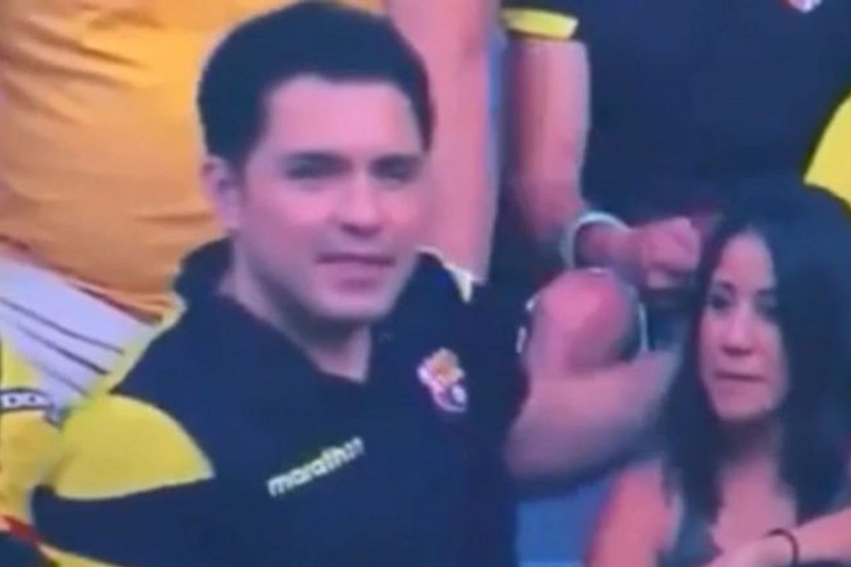 Captados y virales por la Kiss Cam