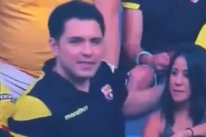 Captados y virales por la Kiss Cam