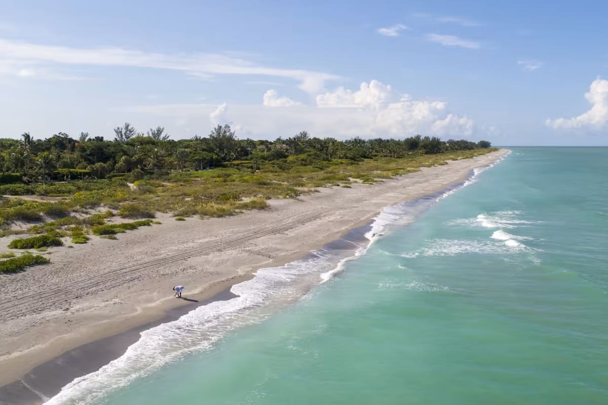 Captiva Island ofrece más de ocho kilómetros de playas bañadas por las aguas del Golfo de México