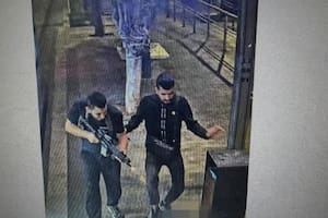 Captura de cámara de seguridad de los atacantes de Jaffa