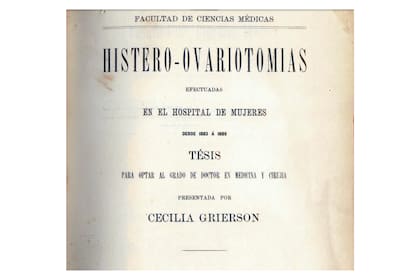 Captura de la tesis de grado de Grierson