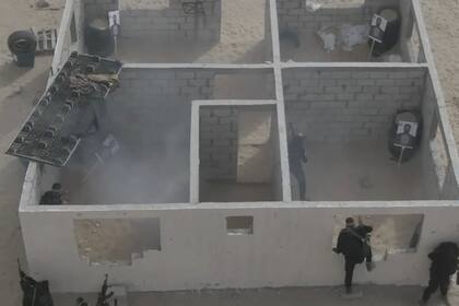 Captura de los videos de Hamas de los ataque de prueba