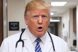 Polémica por un nuevo video de Trump con IA: se burla de figuras de Hollywood y ofrece una insólita “cura”