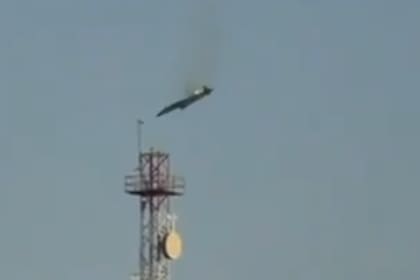 Captura de pantalla del accidente en Kuwait. Fuente: X