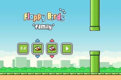 Captura de pantalla del Flappy Birds Family, la versión del adictivo juego para los dispositivos Fire TV