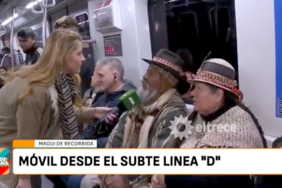 Captura de pantalla del programa "Bien de mañana", durante el móvil que generó la polémica