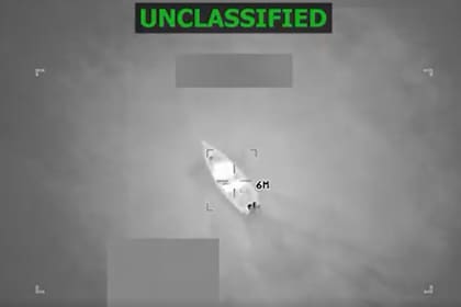 Captura de pantalla del video del décimo ataque en el Caribe. Fuente: X