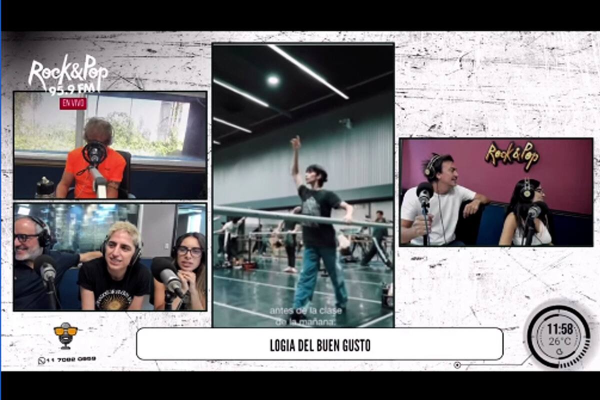 Captura del programa de Beto Casella en la FM Rock&Pop