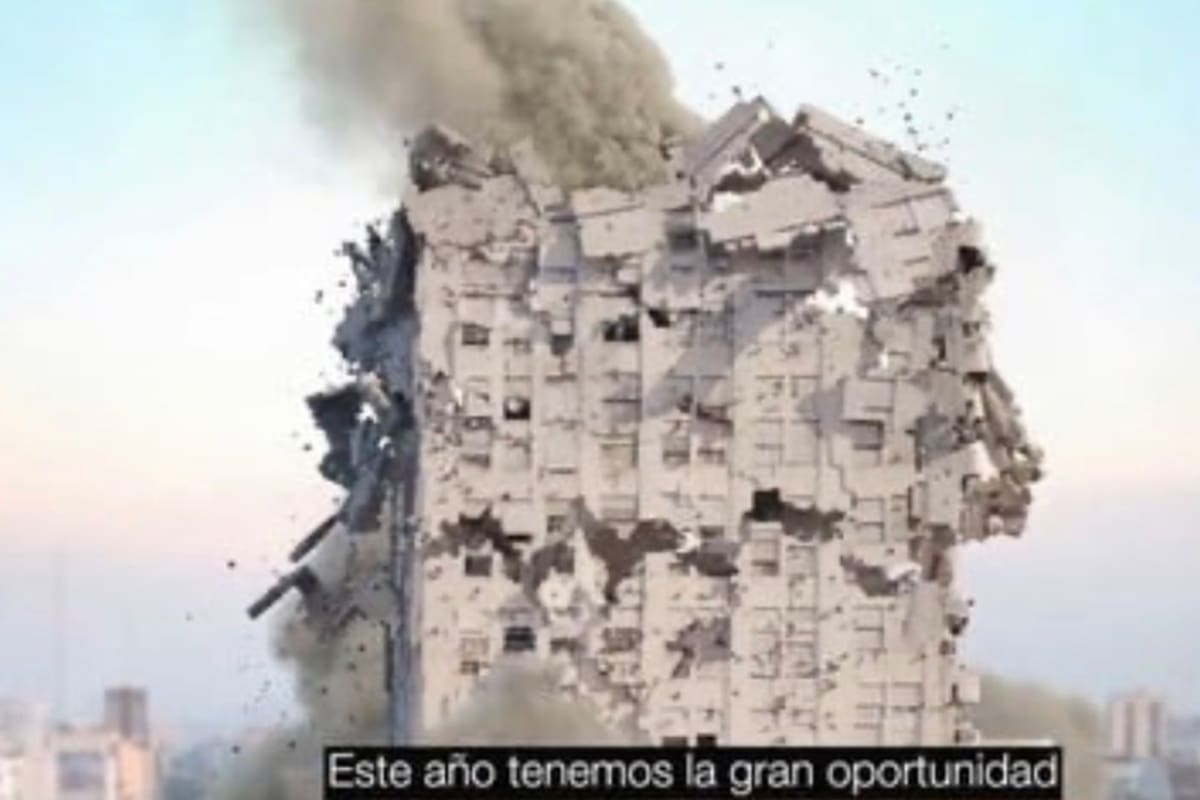 Captura del spot de campaña de Roberto García Moritán